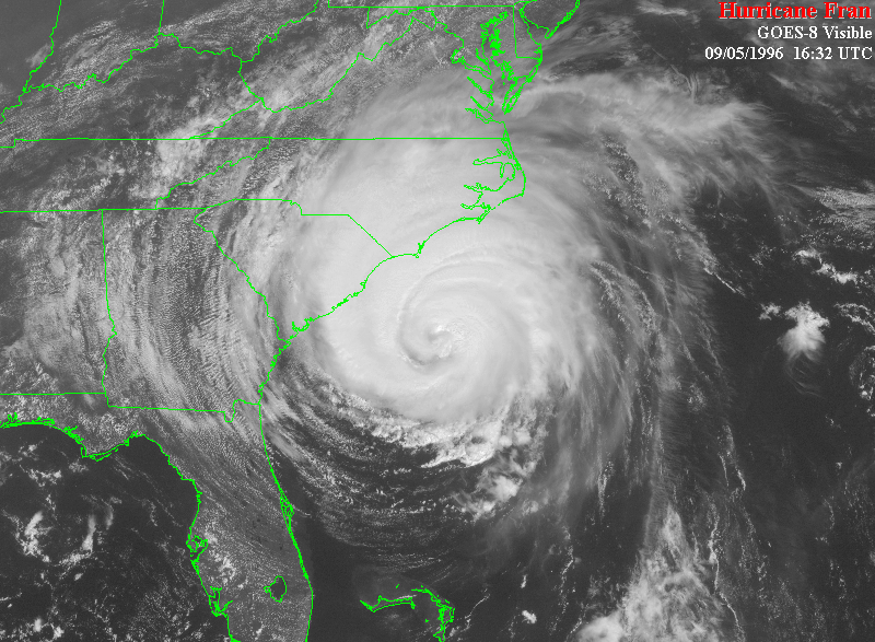 1996: Hurricane Fran